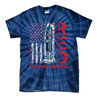 R.E.D. Military Remember Everyone Deployed Usa Flag Tie-Dye T-Shirt