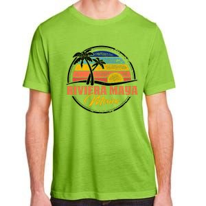 Riviera Maya Retro Sunset Adult ChromaSoft Performance T-Shirt