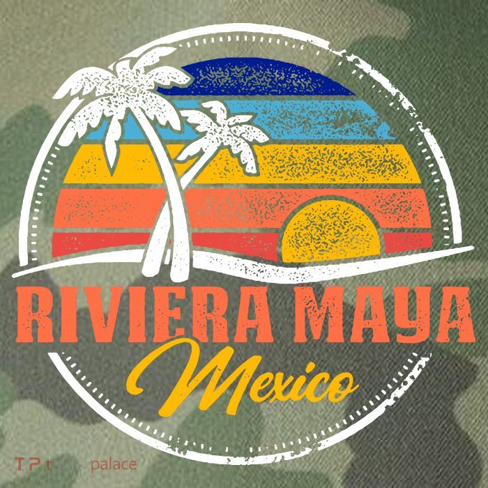 Riviera Maya Retro Sunset Legacy Tie Dye Trucker Hat