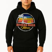 Riviera Maya Retro Sunset Hoodie