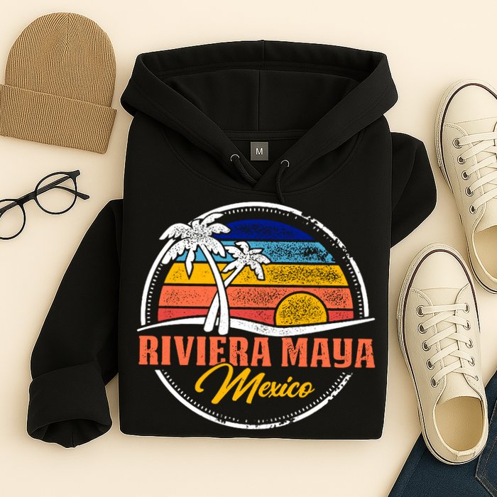 Riviera Maya Retro Sunset Hoodie