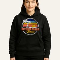 Riviera Maya Retro Sunset Hoodie