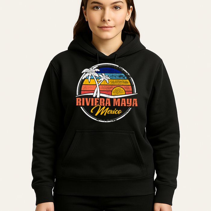 Riviera Maya Retro Sunset Hoodie