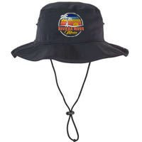 Riviera Maya Retro Sunset Bucket Hat