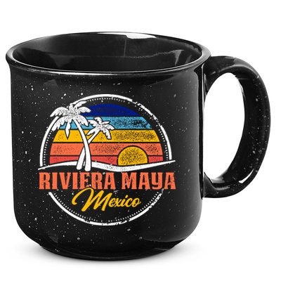 Riviera Maya Retro Sunset 15oz Campfire Ceramic Mug