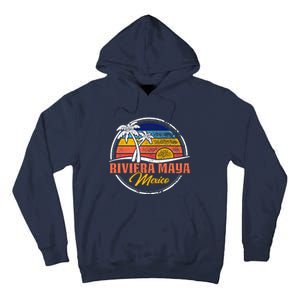 Riviera Maya Retro Sunset Tall Hoodie