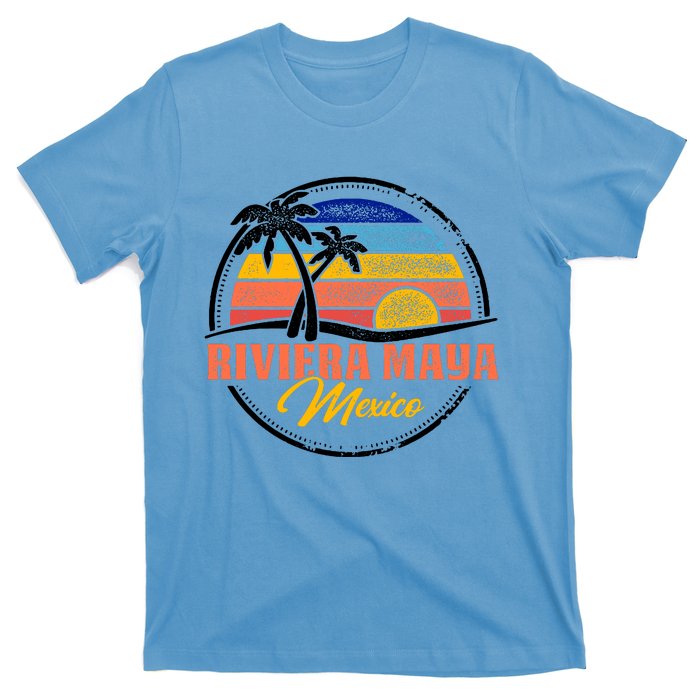 Riviera Maya Retro Sunset T-Shirt