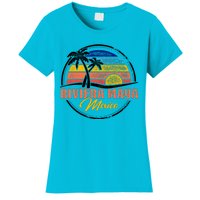 Riviera Maya Retro Sunset Women's T-Shirt