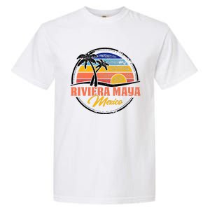 Riviera Maya Retro Sunset Garment-Dyed Heavyweight T-Shirt