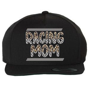 Racing Mom Race Mama Of A Racer Proud Race Mother Gift Wool Snapback Cap