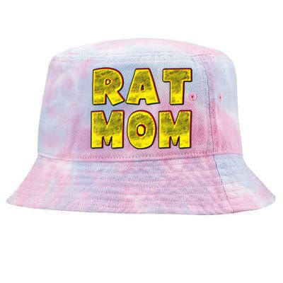 Rat Mom Tie-Dyed Bucket Hat