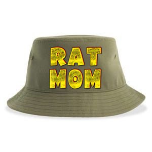 Rat Mom Sustainable Bucket Hat