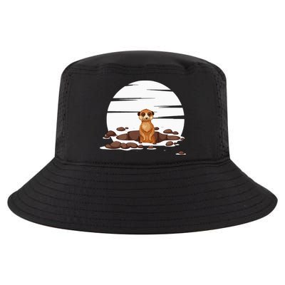 Retro Meerkat Cool Comfort Performance Bucket Hat