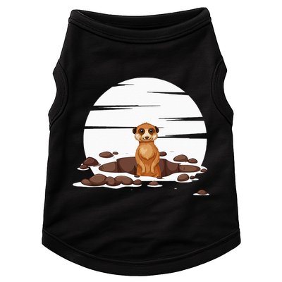 Retro Meerkat Doggie Tank