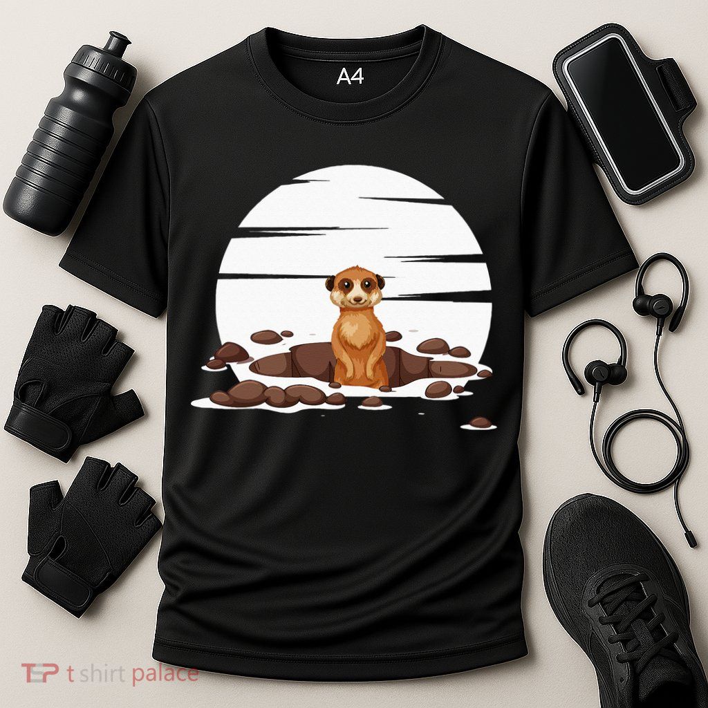 Retro Meerkat Performance Shirt
