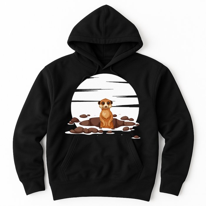 Retro Meerkat Hoodie
