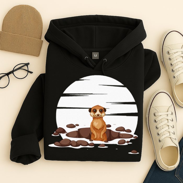 Retro Meerkat Hoodie