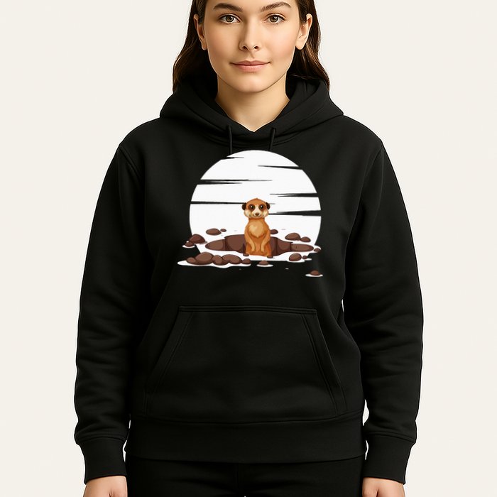 Retro Meerkat Hoodie