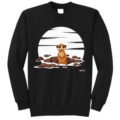 Retro Meerkat Sweatshirt