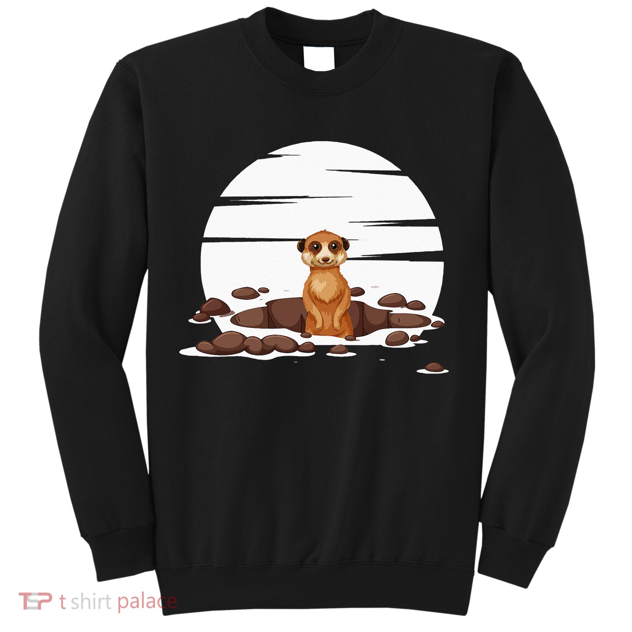 Retro Meerkat Sweatshirt