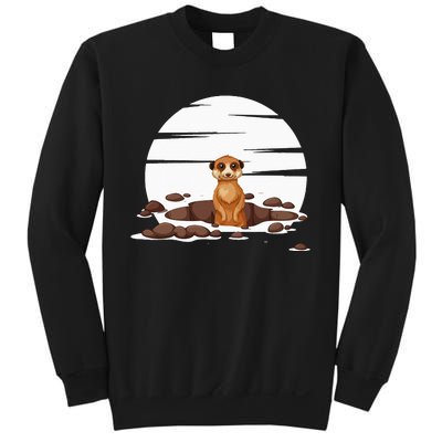 Retro Meerkat Sweatshirt