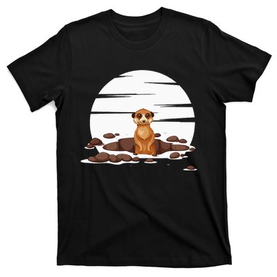 Retro Meerkat T-Shirt