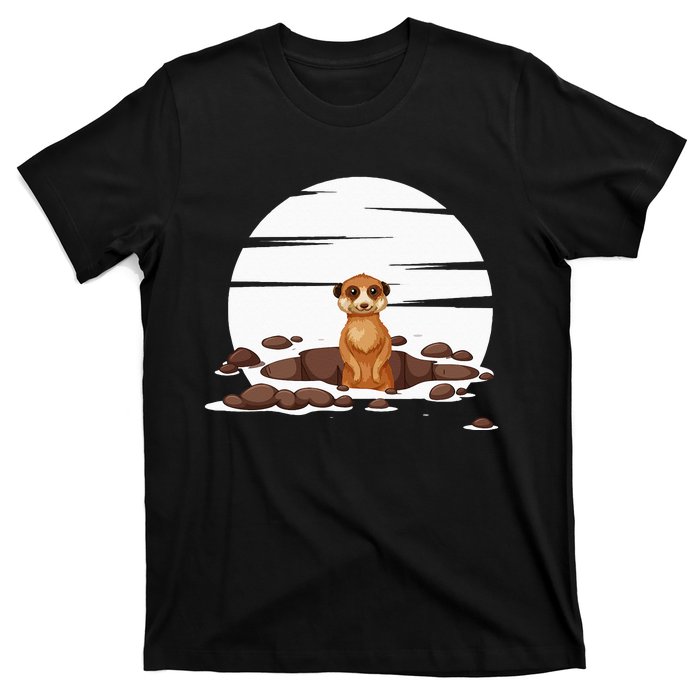 Retro Meerkat T-Shirt