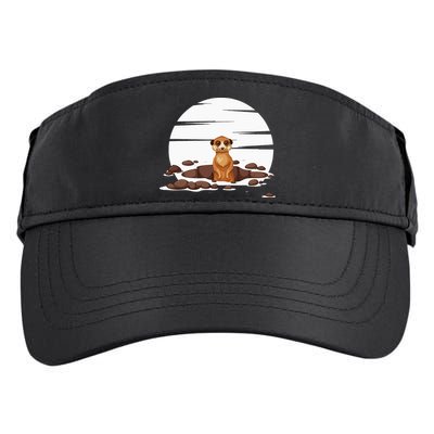 Retro Meerkat Adult Drive Performance Visor