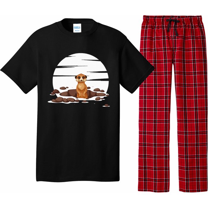 Retro Meerkat Pajama Set