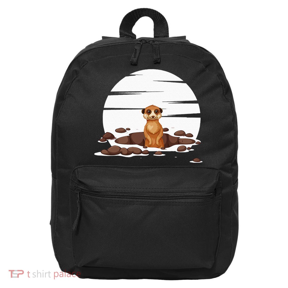 Retro Meerkat 16 in Basic Backpack