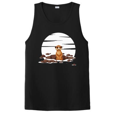 Retro Meerkat PosiCharge Competitor Tank