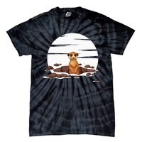 Retro Meerkat Tie-Dye T-Shirt