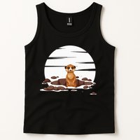 Retro Meerkat Tank Top