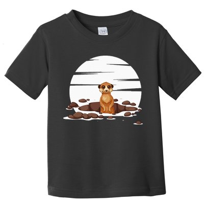 Retro Meerkat Toddler T-Shirt