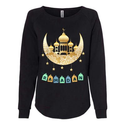 Ramadan Mubarak Ramadan Idea For Muslim Womens California Wash Sweatshirt