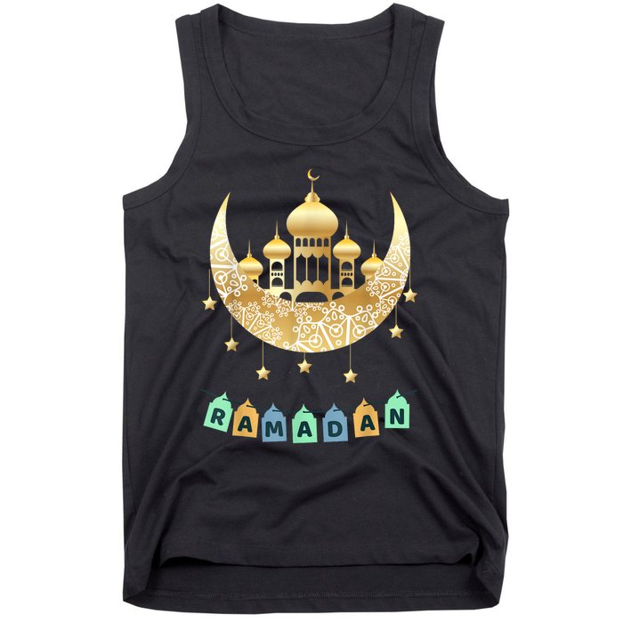 Ramadan Mubarak Ramadan Idea For Muslim Tank Top