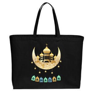 Ramadan Mubarak Ramadan Idea For Muslim Cotton Canvas Jumbo Tote