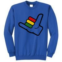 Reggae Music Surfer Rastafari Rasta Jamaica Gift Sweatshirt