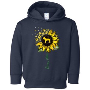 Rottie Mom Sunflower Rottweiler Gifts Dog Mom Mama Toddler Hoodie