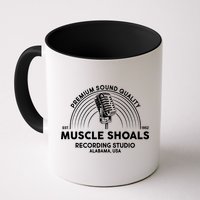 Retro Muscle Shoals Recording Studio Alabama USA Logo Mug