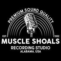 Retro Muscle Shoals Recording Studio Alabama USA Logo Flatbill Hat