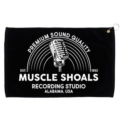 Retro Muscle Shoals Recording Studio Alabama USA Logo Grommeted Golf Towel