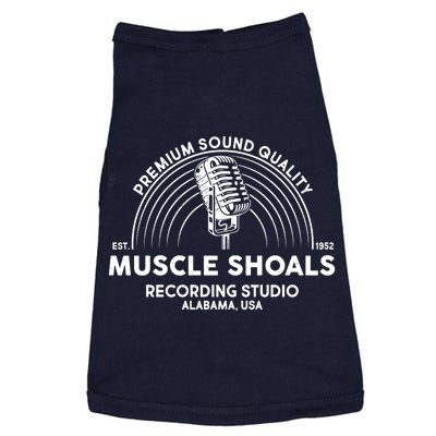 Retro Muscle Shoals Recording Studio Alabama USA Logo Doggie Tank