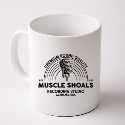 Retro Muscle Shoals Recording Studio Alabama USA Logo Coffee Mug