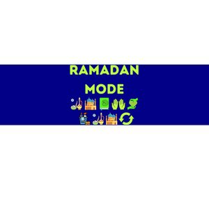 Ramadan Mode Suhoor Pray Quran Dua Sadaqa Iftar Tarawih Meaningful Gift Bumper Sticker