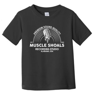 Retro Muscle Shoals Recording Studio Alabama Usa Logo Toddler T-Shirt