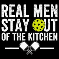 Real M.E.N Stay Out Of The Kitchen Pickleball Backpack