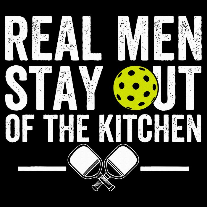 Real M.E.N Stay Out Of The Kitchen Pickleball Backpack