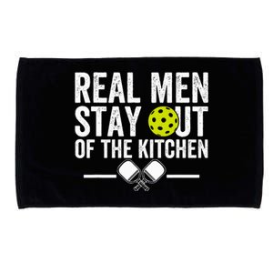 Real M.E.N Stay Out Of The Kitchen Pickleball Microfiber Hand Towel