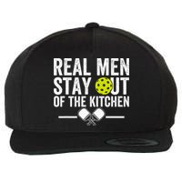 Real M.E.N Stay Out Of The Kitchen Pickleball Wool Snapback Cap